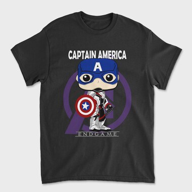 Captain America Endgame, Tricou Barbati (Unisex)
