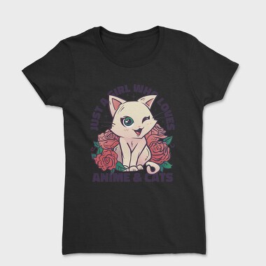 Cat Rose Anime, Tricou Femei