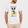 Kiss Me Mickey, Tricou Barbati (Unisex)