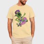 Alien Skate, Tricou Barbati (Unisex)