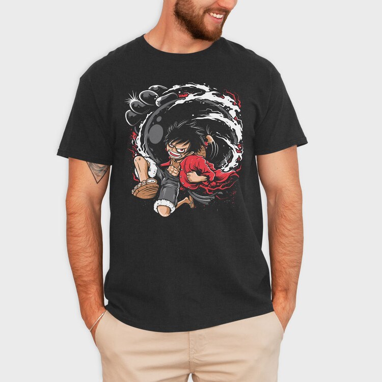 Red Panda Punch, Tricou Barbati (Unisex)