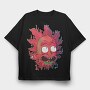 Zombie Spit Rage, Tricou Oversize Barbati (Unisex)