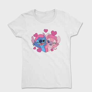 Stitch Love Heart, Tricou Femei