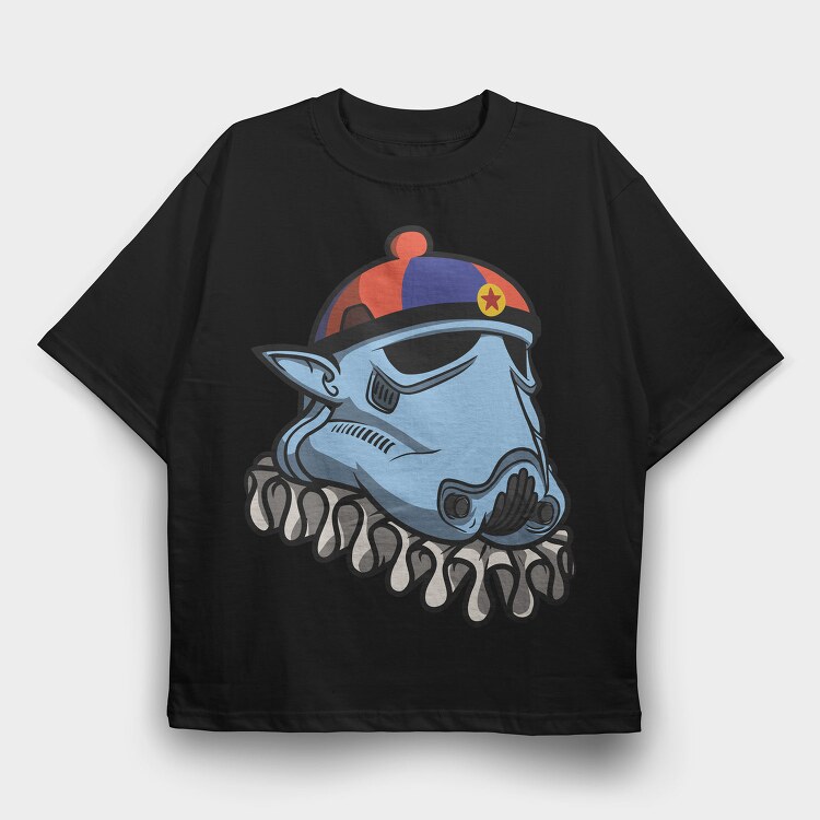 Alien Soldier, Tricou Oversize Barbati (Unisex)
