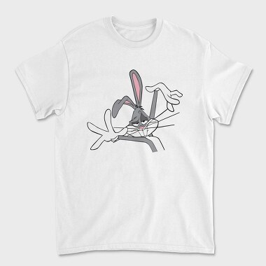 Angry Bugs Bunny, Tricou Barbati (Unisex)