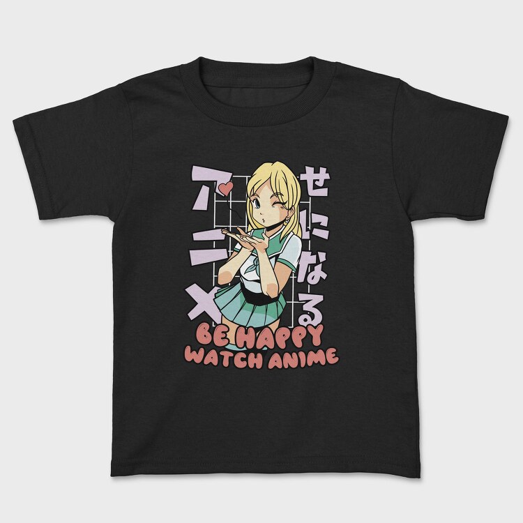 Anime Girl Love Watch, Tricou Copii