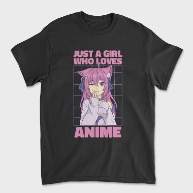 Anime Girl Vibes, Tricou Barbati (Unisex)
