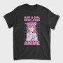Anime Girl Vibes, Tricou Barbati (Unisex)