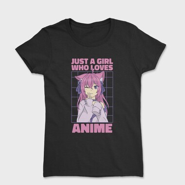 Anime Girl Vibes, Tricou Femei