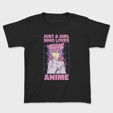 Anime Girl Vibes, Tricou Copii