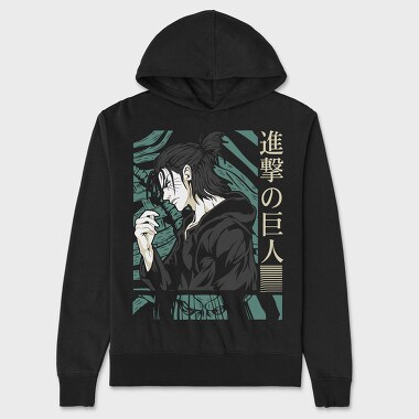 Attack On Titan Emblem, Hanorac Oversize Barbati (Unisex)