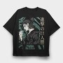 Attack On Titan Emblem, Tricou Oversize Barbati (Unisex)