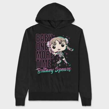 Baby One More Time Britney, Hanorac Oversize Barbati (Unisex)