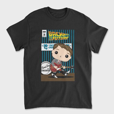 Back To The Future Guitar Boy, Tricou Barbati (Unisex)