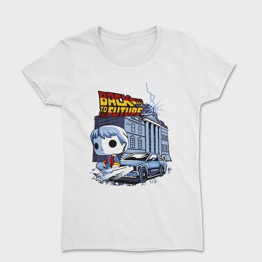 Back To The Future Pop Art, Tricou Femei