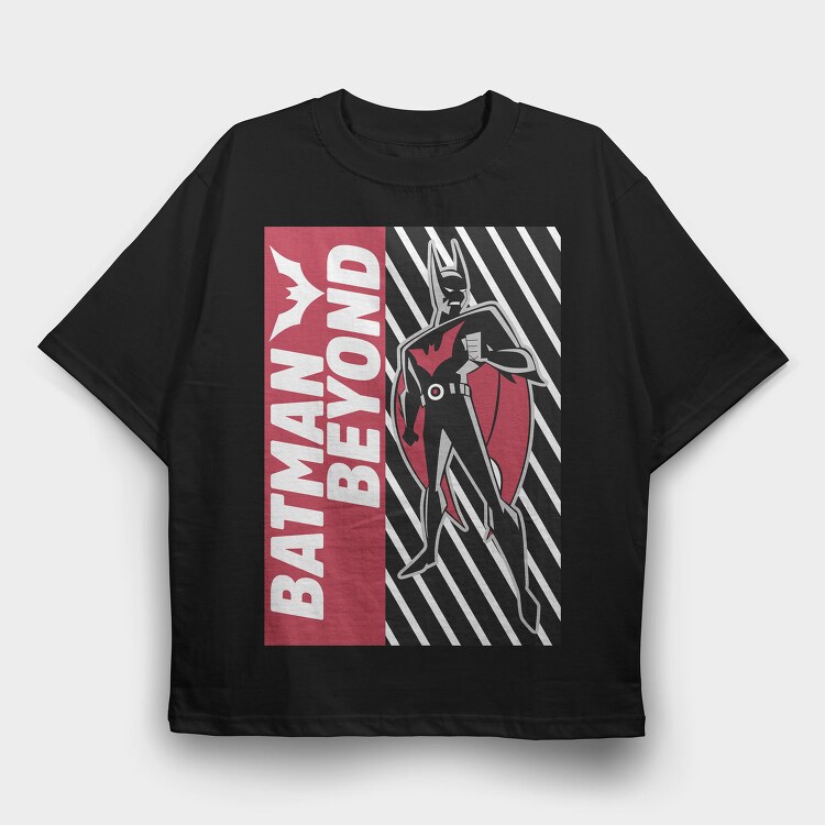Batman Beyond Hero, Tricou Oversize Barbati (Unisex)