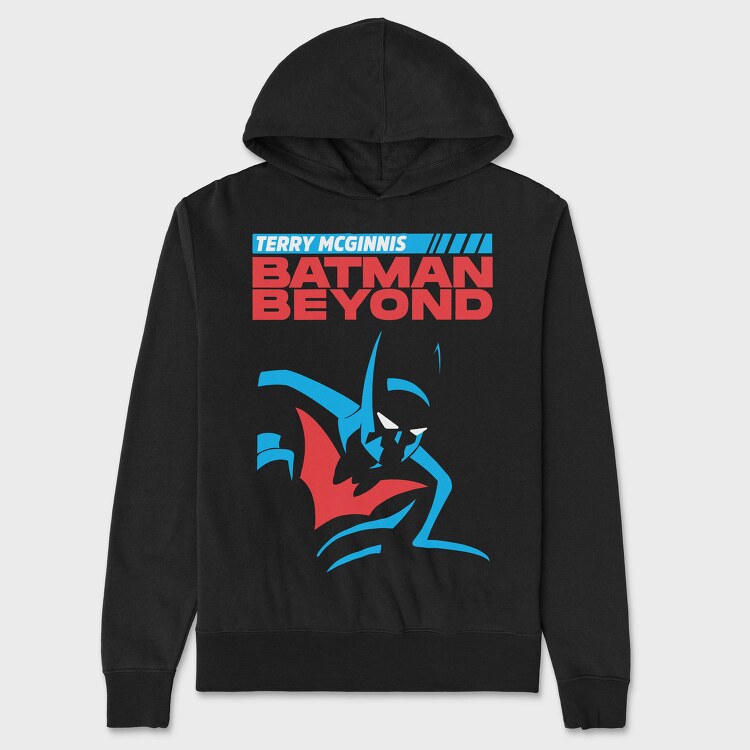 Batman Beyond Terry Mcginnis, Hanorac Oversize Barbati (Unisex)