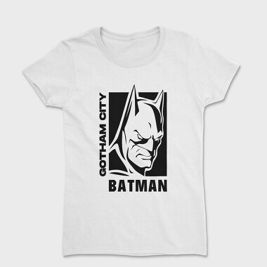 Batman Gotham City Face, Tricou Femei