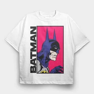 Batman Neon, Tricou Oversize Barbati (Unisex)