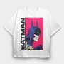 Batman Neon, Tricou Oversize Barbati (Unisex)
