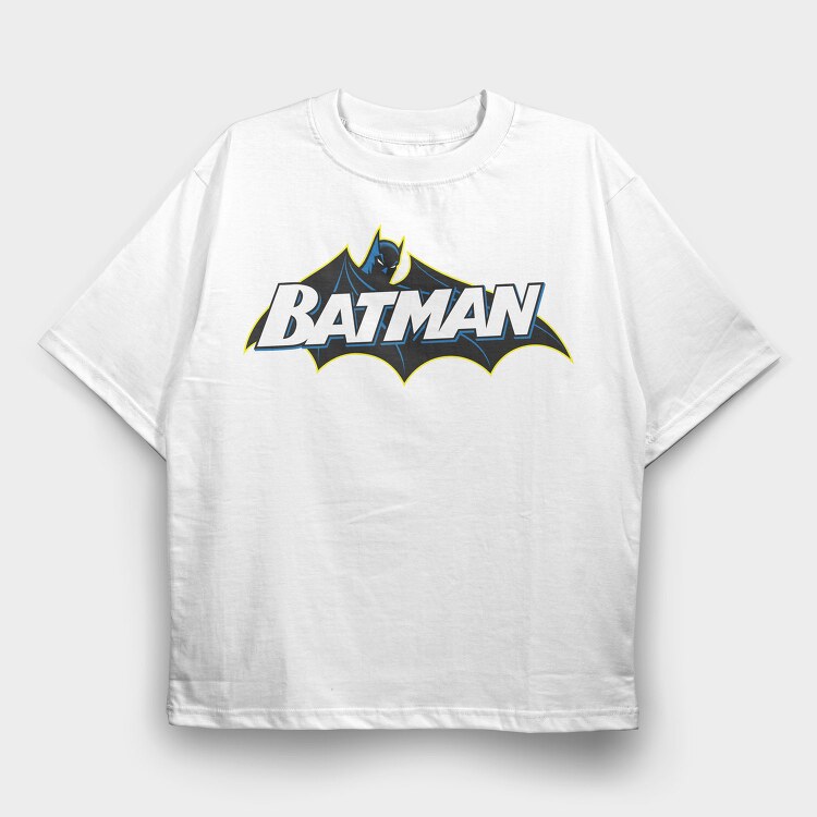 Batman Tee, Tricou Oversize Barbati (Unisex)
