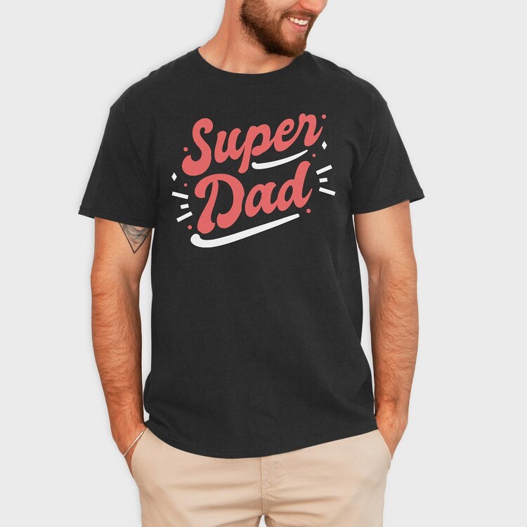 Super Dad, Tricou Barbati (Unisex)