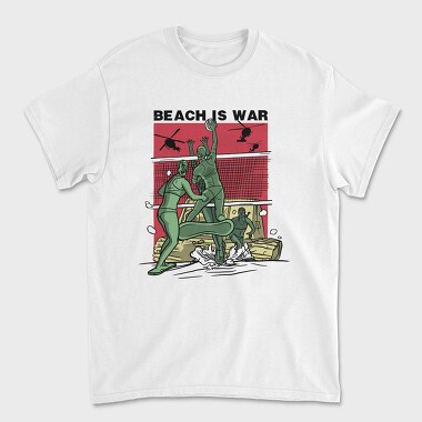 Beach Volleyball War 1, Tricou Barbati (Unisex)