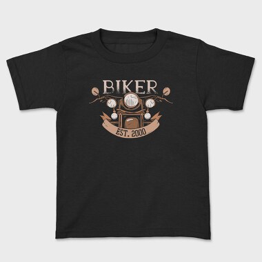 Biker Established 2000, Tricou Copii