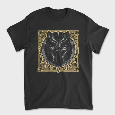 Black Panther Mask 1, Tricou Barbati (Unisex)