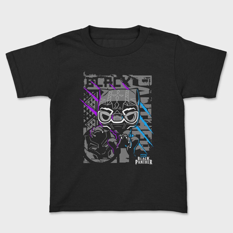 Black Panther Mask 2, Tricou Copii