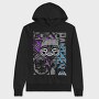 Black Panther Mask 2, Hanorac Oversize Barbati (Unisex)