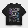 Black Panther Mask 2, Tricou Oversize Barbati (Unisex)