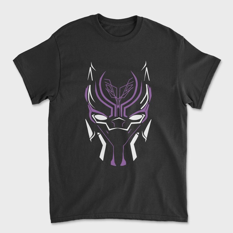Black Panther Mask, Tricou Barbati (Unisex)