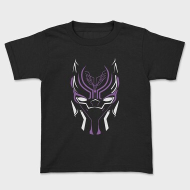 Black Panther Mask, Tricou Copii