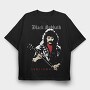 Black Sabbath Tony, Tricou Oversize Barbati (Unisex)