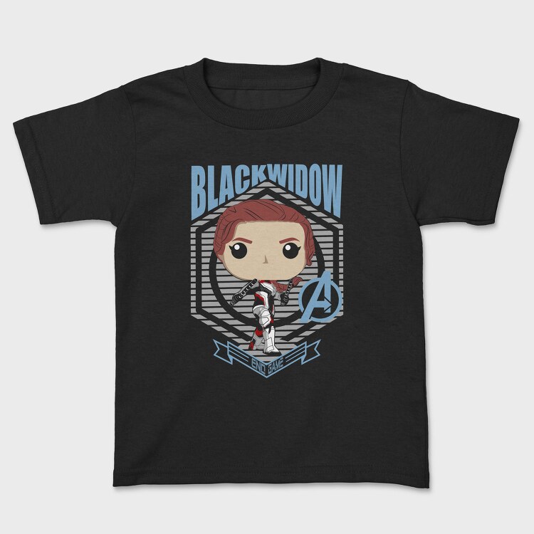 Blackwidow Endgame Pop, Tricou Copii