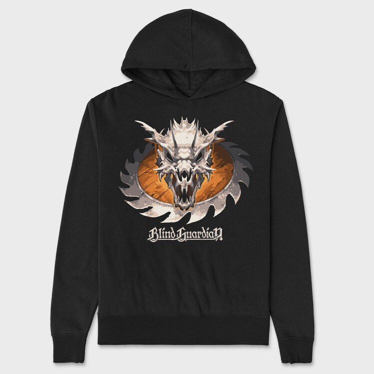 Blind Guardian, Hanorac Oversize Barbati (Unisex)