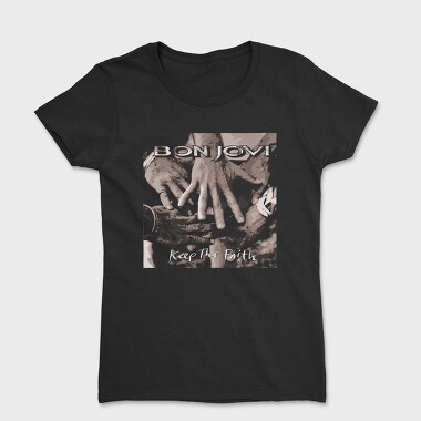 Bonjovi Keep The Faith, Tricou Femei