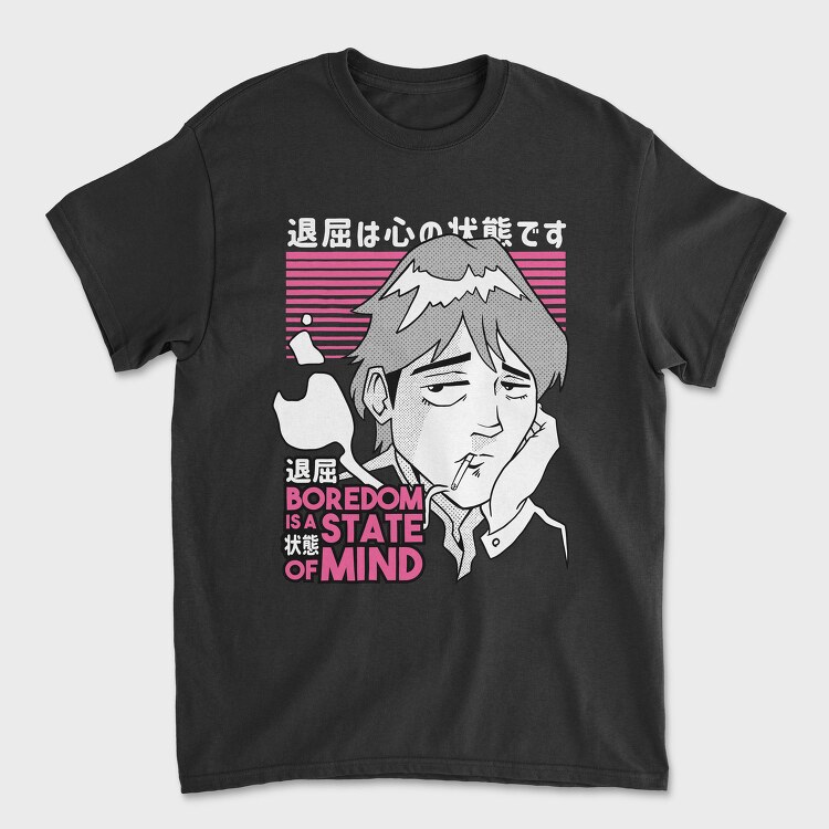 Boredom State Of Mind, Tricou Barbati (Unisex)