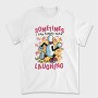 Bowling Laughter, Tricou Barbati (Unisex)