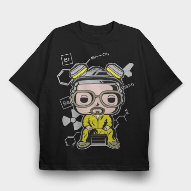 Breaking Bad Bunsen, Tricou Oversize Barbati (Unisex)
