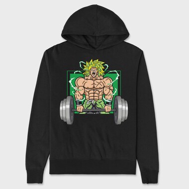 Broly Power, Hanorac Oversize Barbati (Unisex)