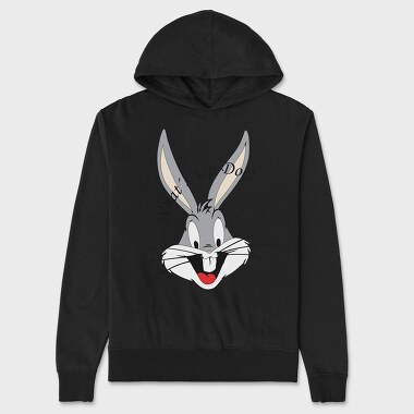 Bugs Whats Up Doc, Hanorac Oversize Barbati (Unisex)