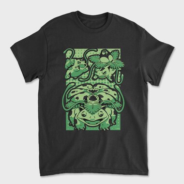Bulbasaur Jungle, Tricou Barbati (Unisex)