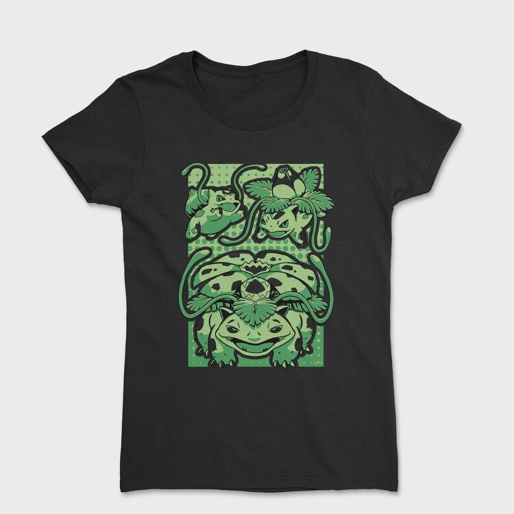 Bulbasaur Jungle, Tricou Femei