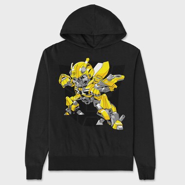 Bumblebee Power Armor, Hanorac Oversize Barbati (Unisex)