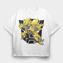 Bumblebee Power Armor, Tricou Oversize Barbati (Unisex)