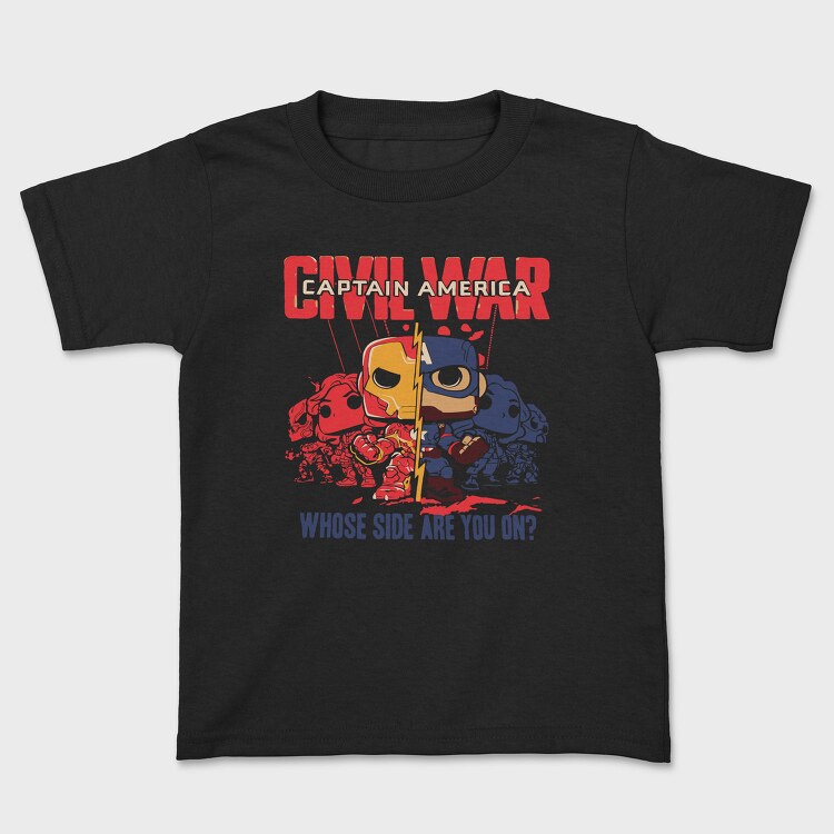 Captain America Civil War, Tricou Copii