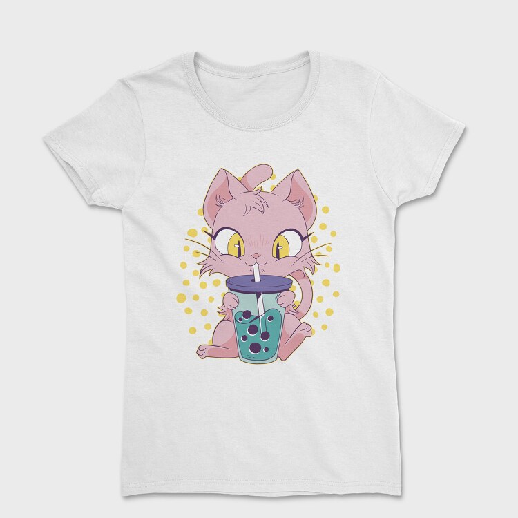 Cat Bubble Tea, Tricou Femei