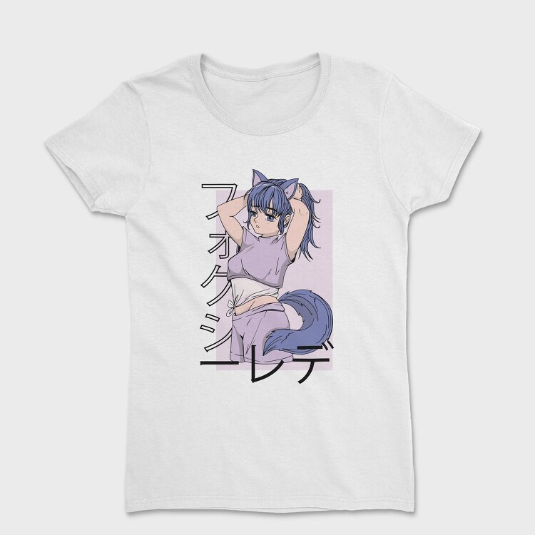 Cat Girl Tail, Tricou Femei